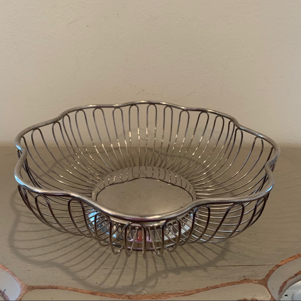 Vintage Silver Lord & Taylor Fruit Basket